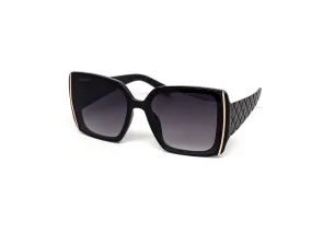 12 Pack: Gold Blade Crosshatch Wholesale Sunglasses