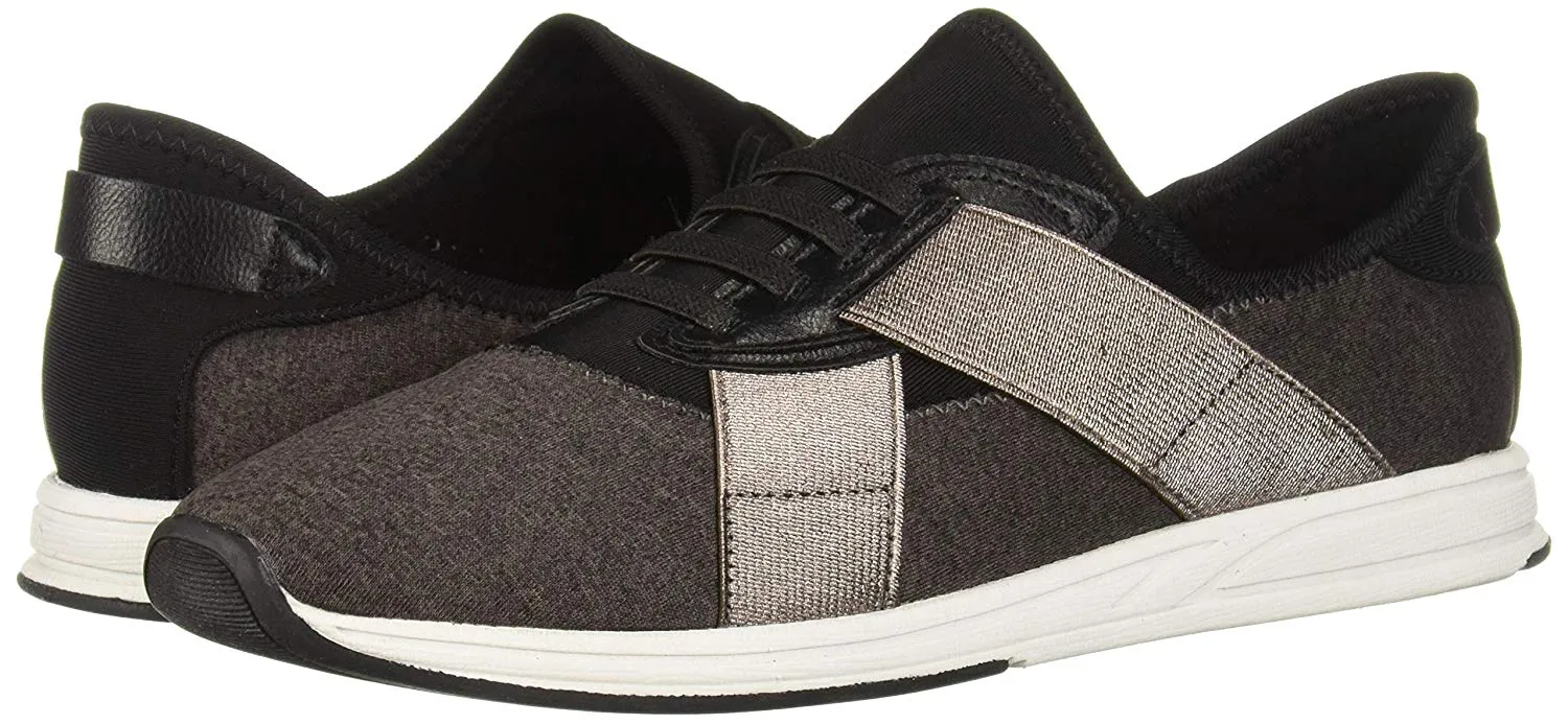 Aerosoles 1ST Single Dk Gray Combo Lace Up Core Comfort Fashion Sneakers