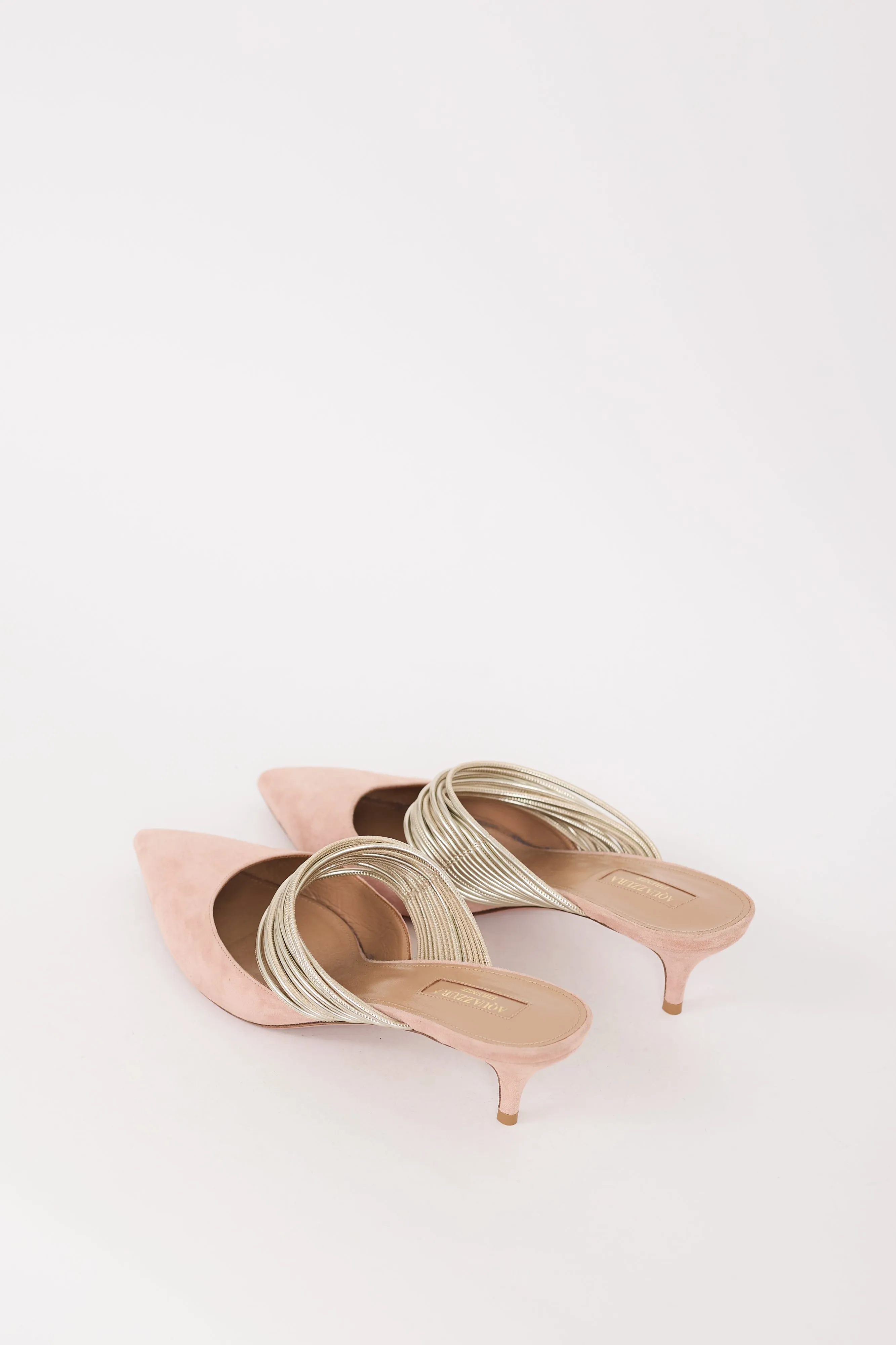 Beige & Gold Rendez Vous Pump