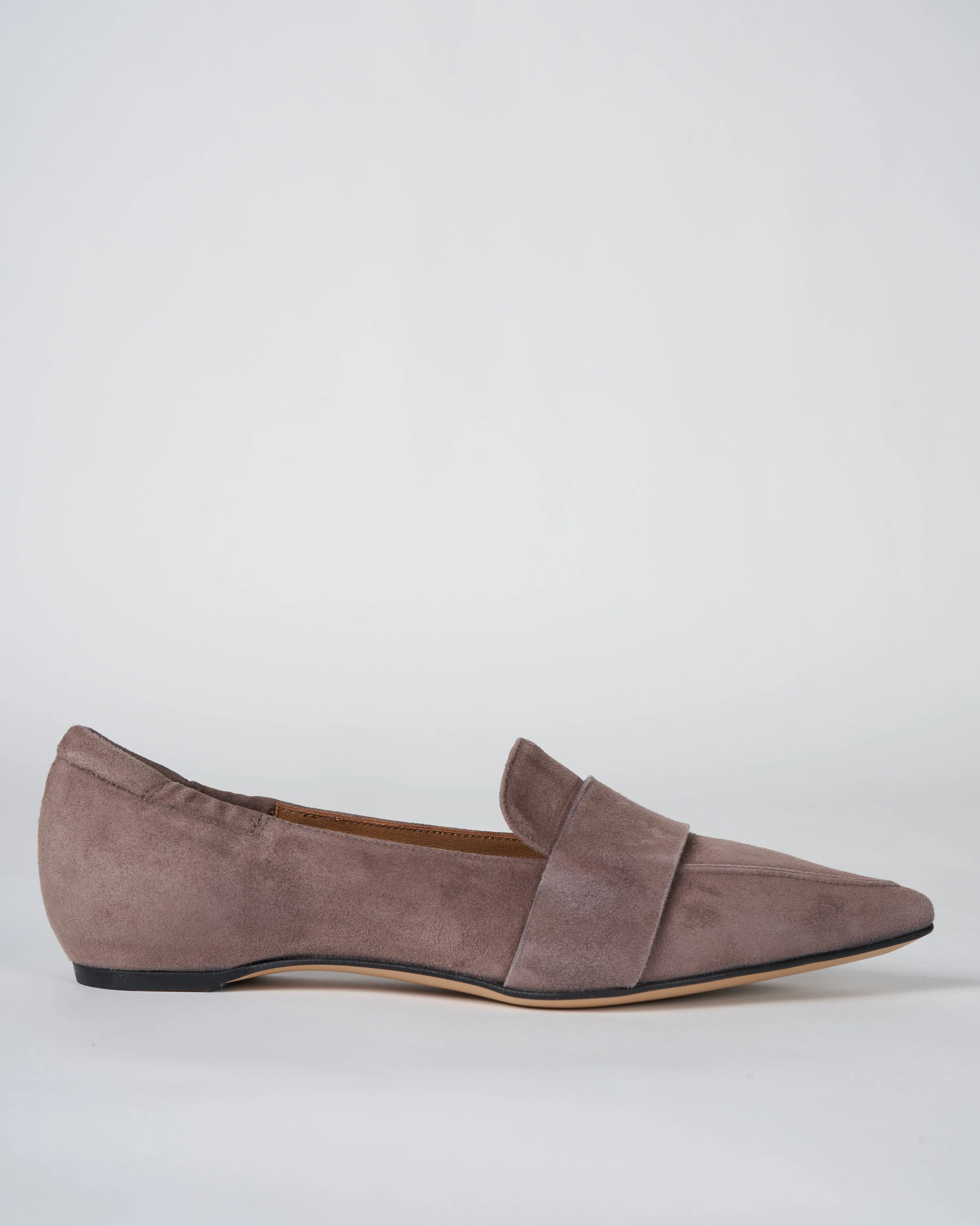 camoscio nude - inner wedge loafer - camoscio nude