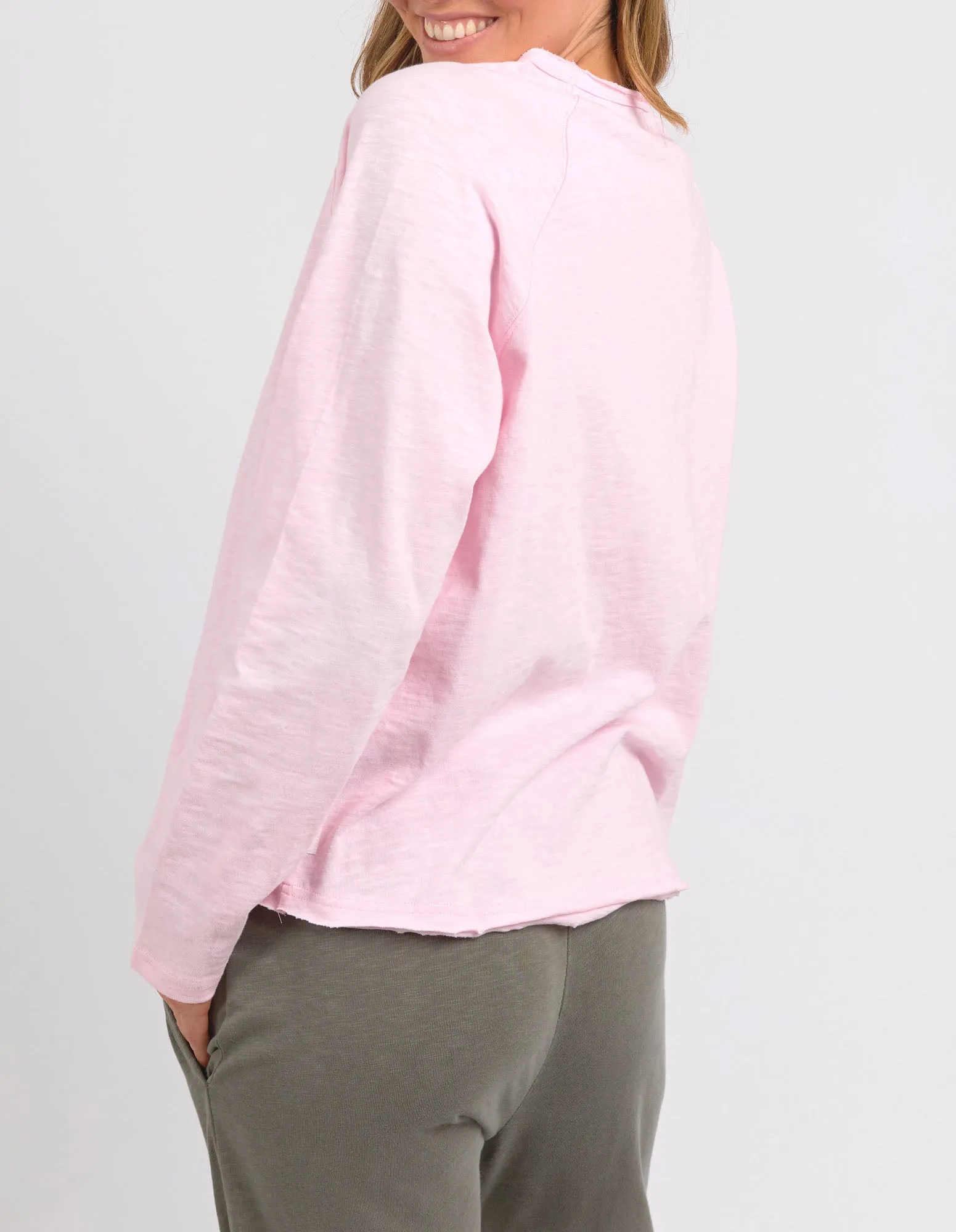 Chris Long Sleeve Sweat - Pink