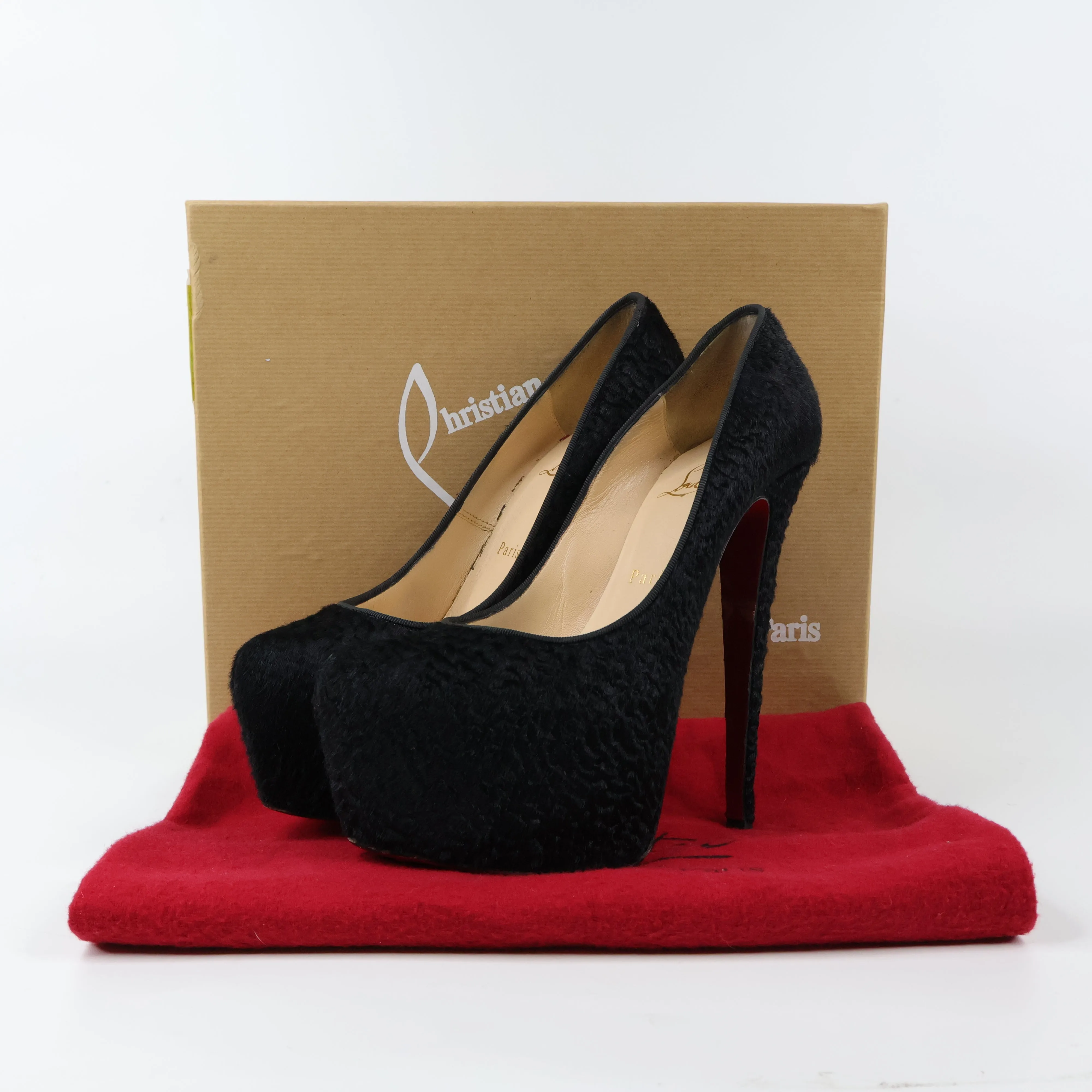 Christian Louboutin Pumps Daffodile Pony Hair Black