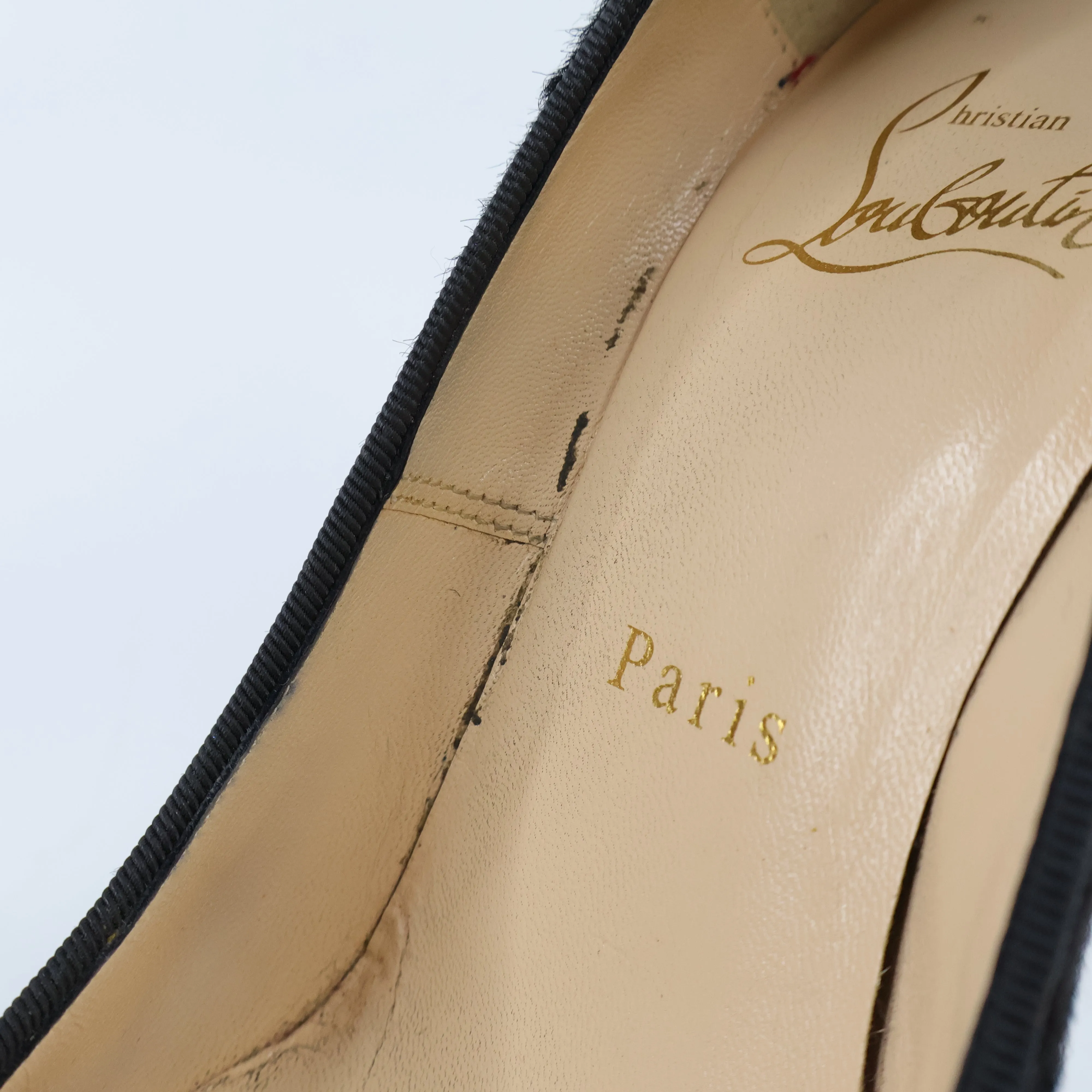 Christian Louboutin Pumps Daffodile Pony Hair Black