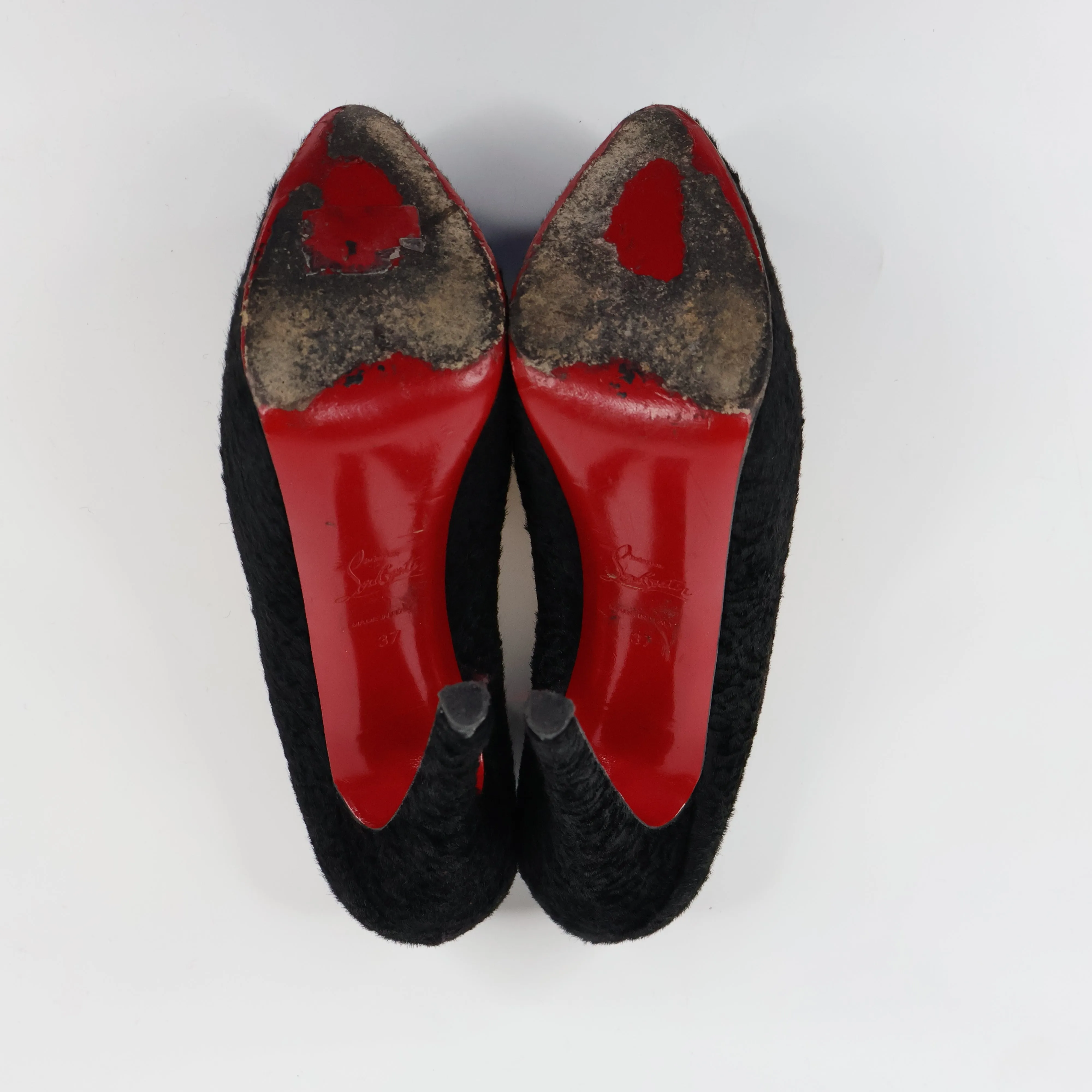 Christian Louboutin Pumps Daffodile Pony Hair Black