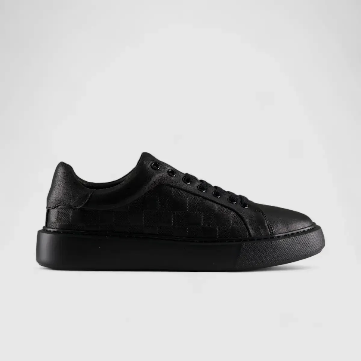 CS Lace Up Sneaker Ferrara Black