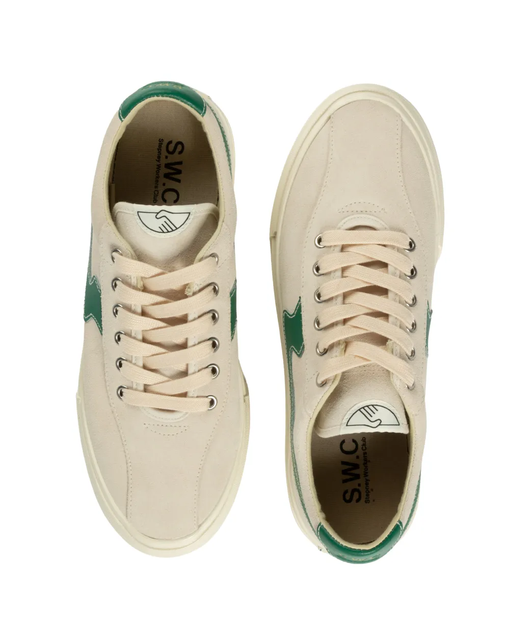 Dellow S-Strike Suede Ecru-Green (men)