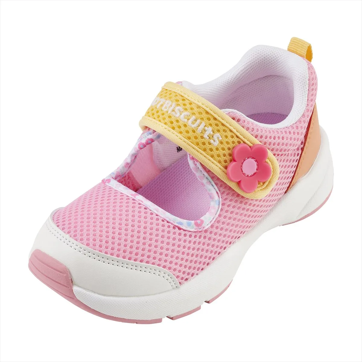Double Russell Mesh Sneakers for Kids - Sakura Steps
