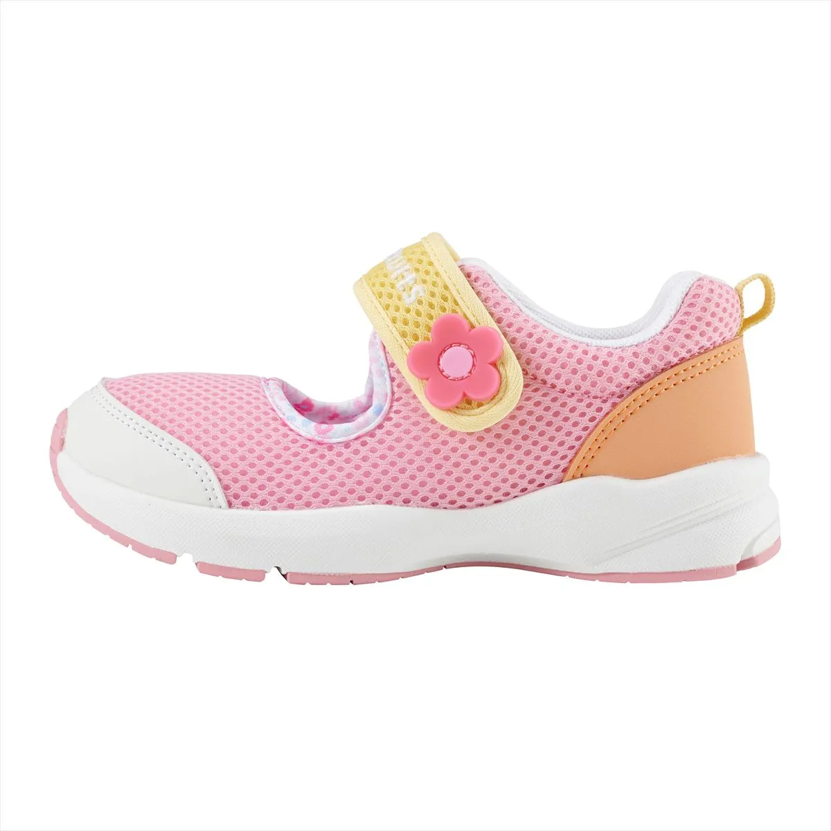 Double Russell Mesh Sneakers for Kids - Sakura Steps