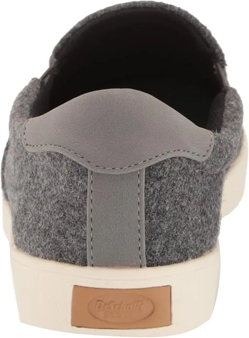Dr. Scholl's Madison Willow Charcoal Fabric Slip On Low Top Fashion Sneakers