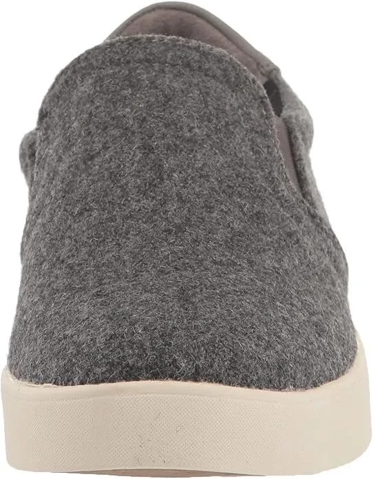 Dr. Scholl's Madison Willow Charcoal Fabric Slip On Low Top Fashion Sneakers