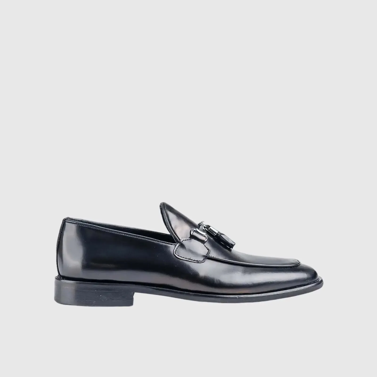 Dress Tassel Loafers 4-57 Black