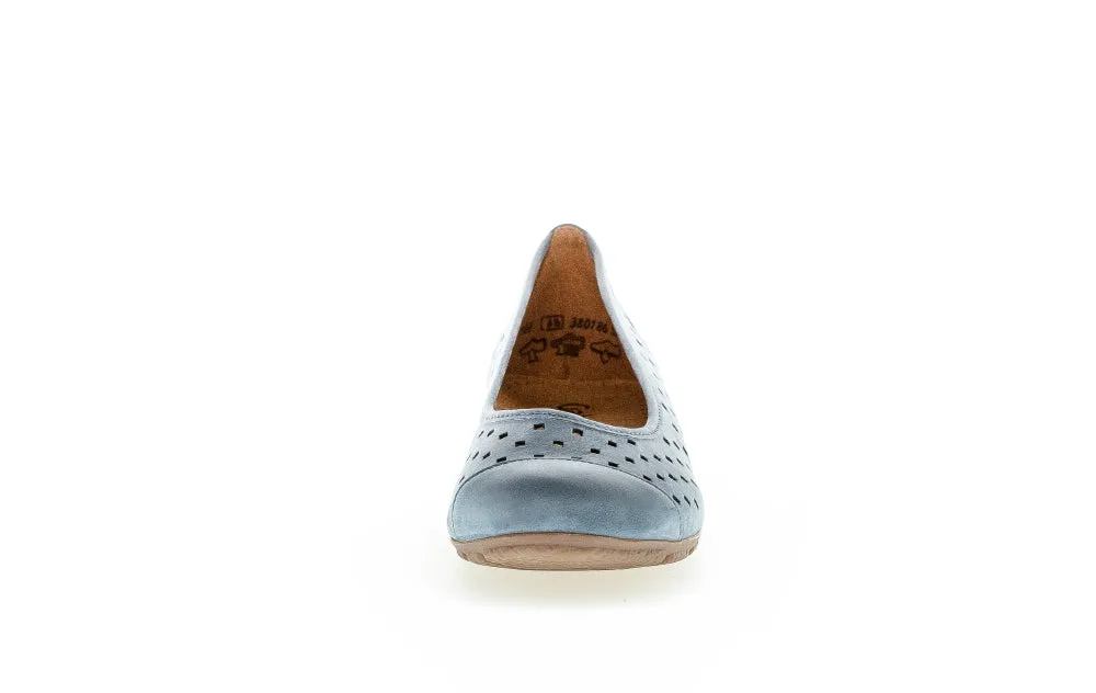 Gabor Ruffle 24.169 Ladies Ballet Pumps