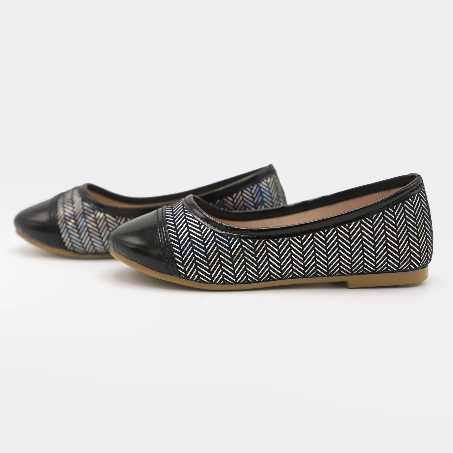 Girls Pumps PP 80-14 - BLACK