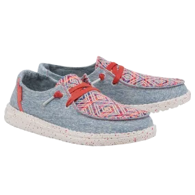 Hey Ladies Dude Wendy Playa Fiesta Rojo Slip On Shoes 121416854