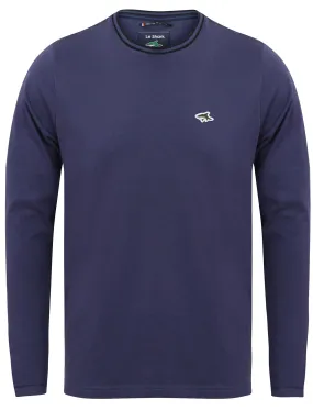 Highshore Long Sleeve Top in Deep Cobalt - Le Shark