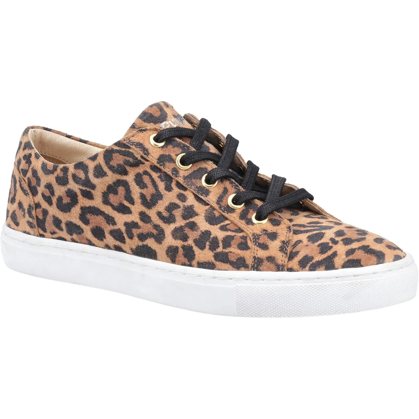 Hush Puppies Womens Tessa Lace Up Leather Shoes