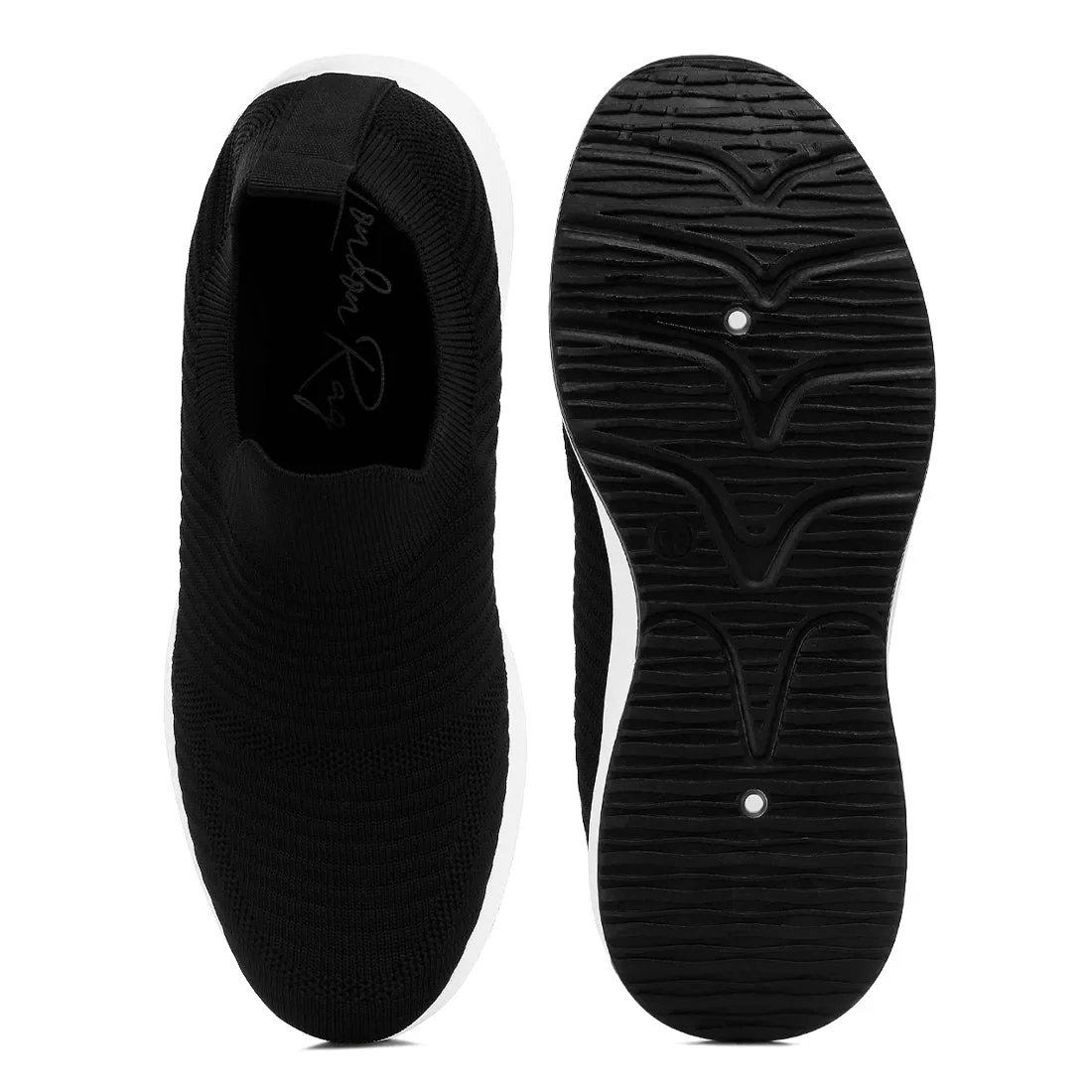 Jafna Knitted Slip On Sneakers