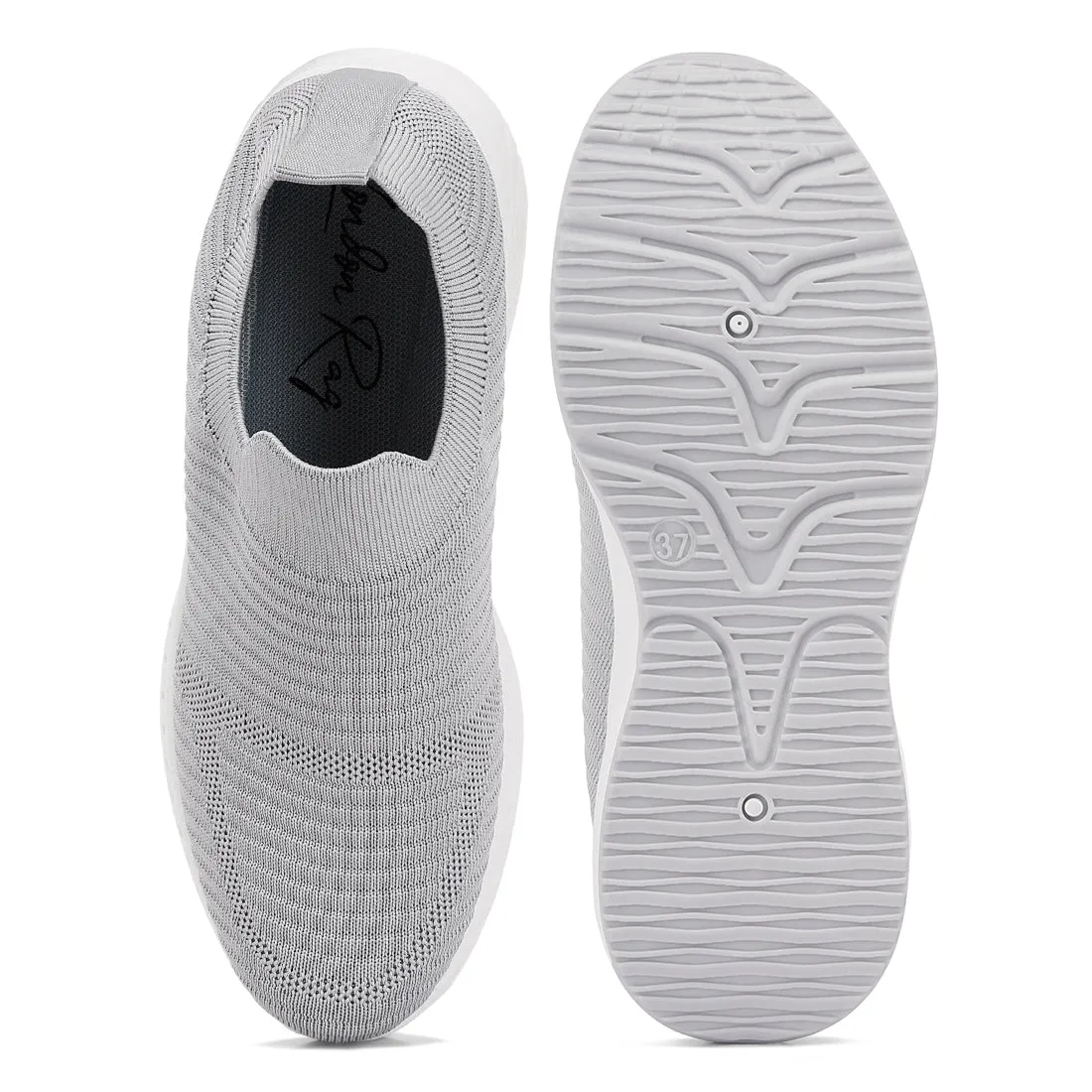 Jafna Knitted Slip On Sneakers