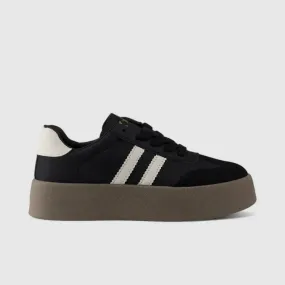 K7 Sperry Platform Sneaker Black