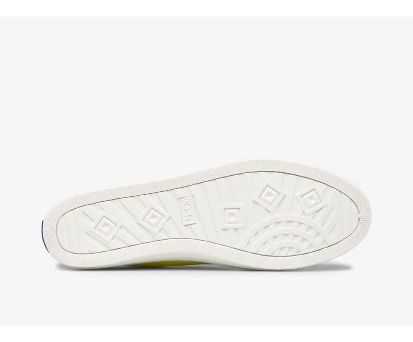Keds Women's Breezie Canvas Sneakers- Neon Yellow