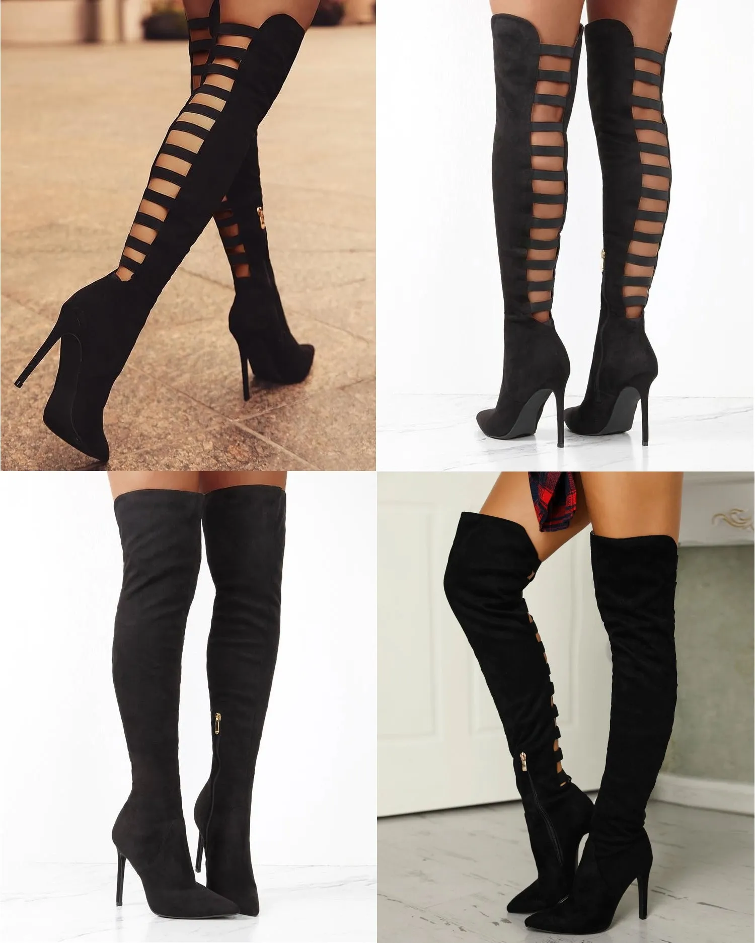 Ladder-Look Back O-T-K Boots