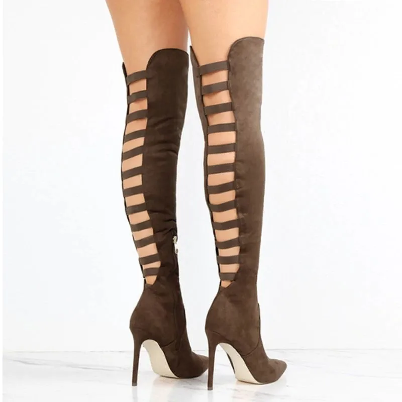 Ladder-Look Back O-T-K Boots