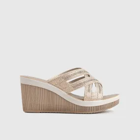 Ladies Comfort Sandals AS029 Pewter