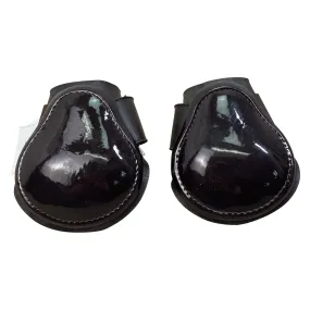 Masta Leather Look Neoprene Fetlock Boots in Brown - Large
