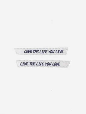 Master Mind Vegan Corn Leather Straps | Silver