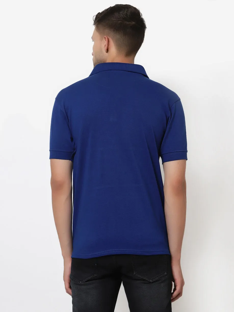 Men's Cotton Regular Fit Polo T-Shirt