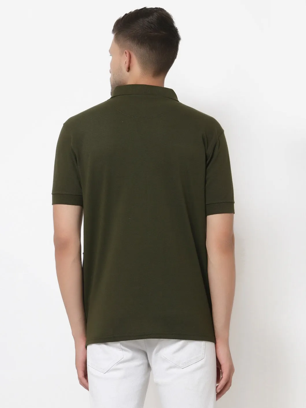 Men's Cotton Regular Fit Polo T-Shirt