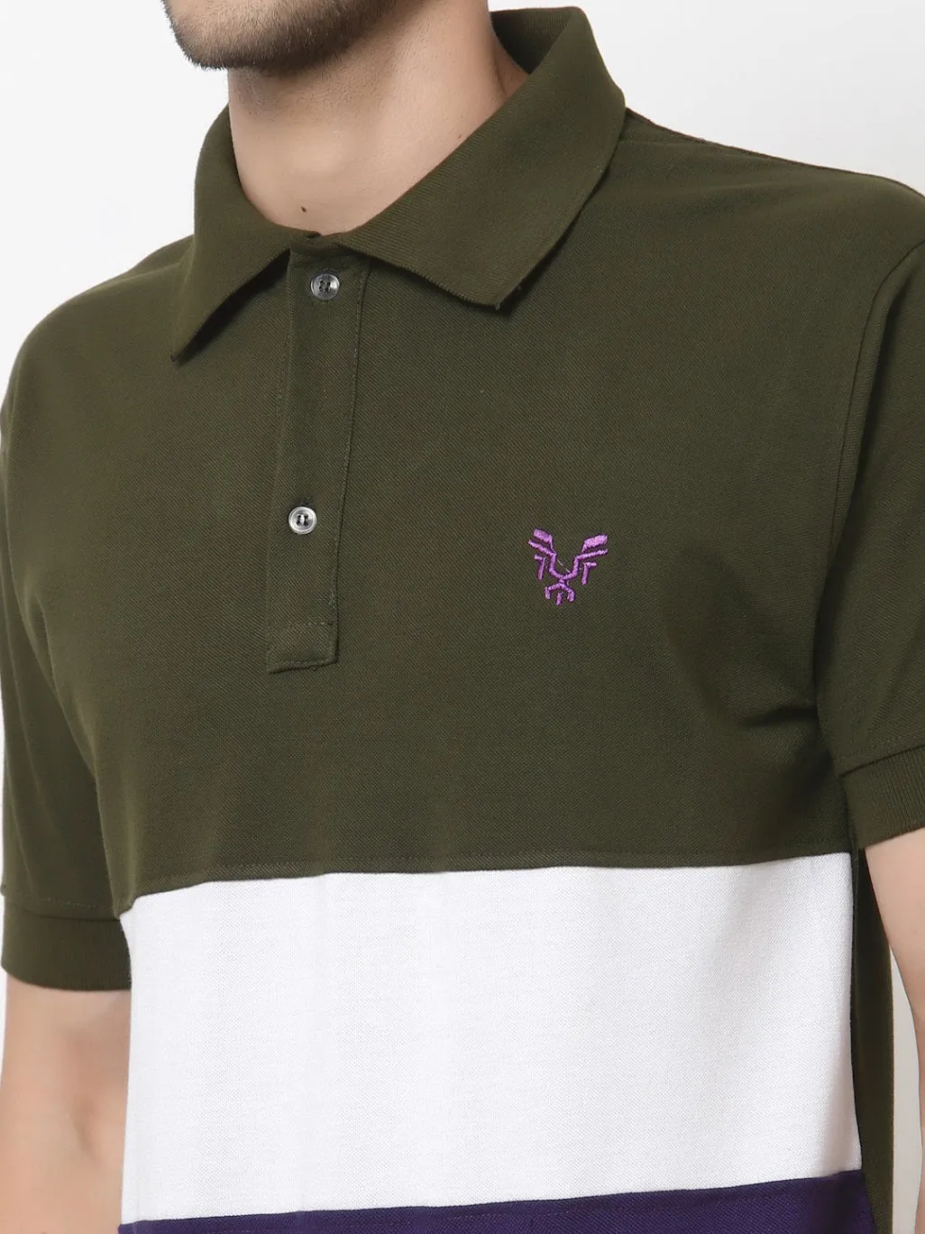 Men's Cotton Regular Fit Polo T-Shirt