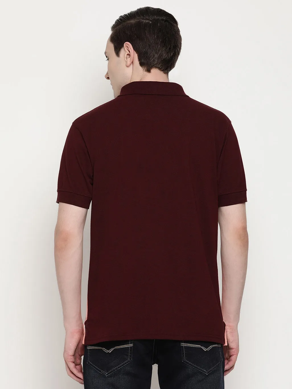 Men's Cotton Regular Fit Polo T-Shirt