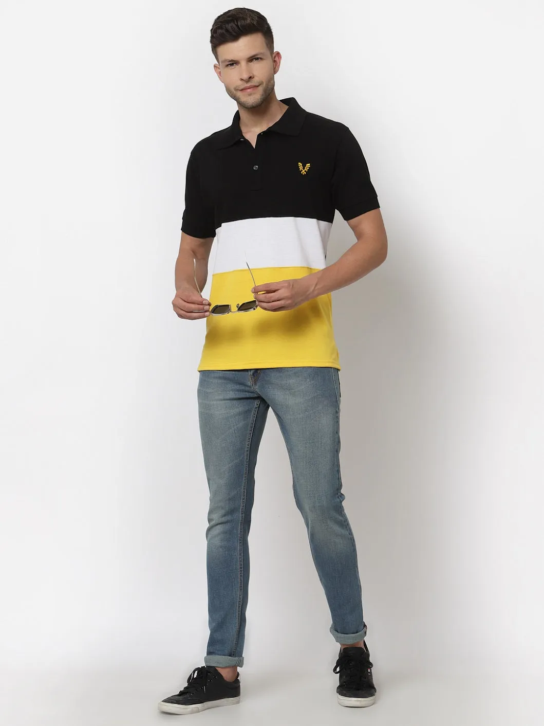 Men's Cotton Regular Fit Polo T-Shirt