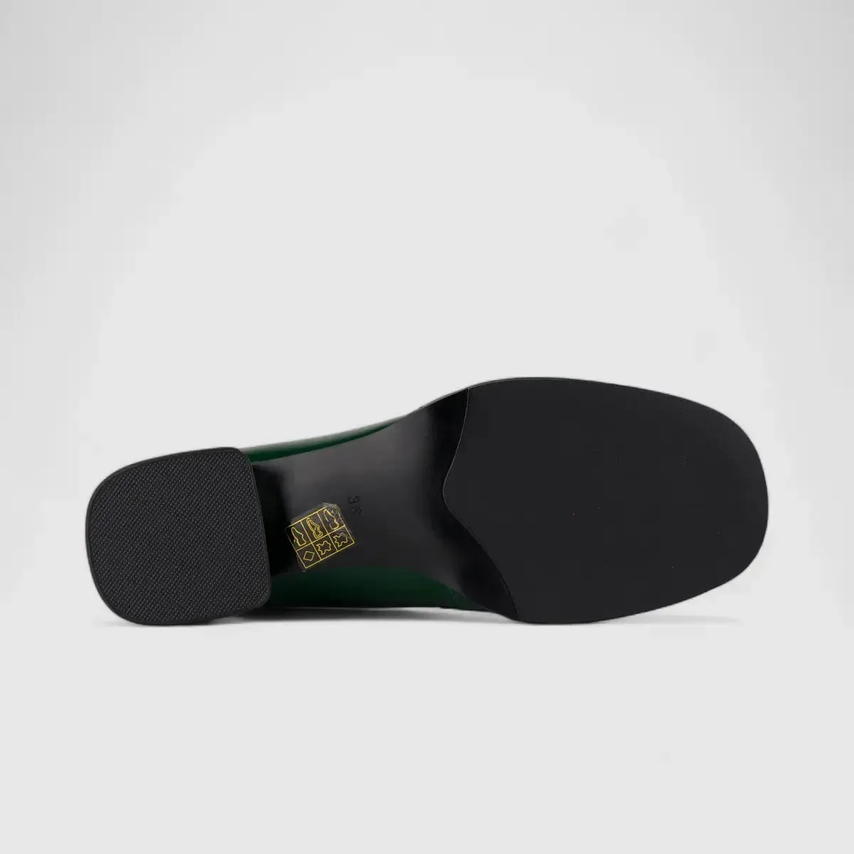 Morbido Ladies Loafers Green BIL002