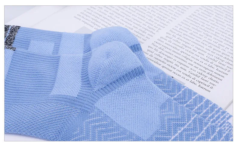 Nba Elite Basketball Socks Thickened High-Top Practical Professional Sports Socks Non-Slip Trendy Mid-Calf Socks