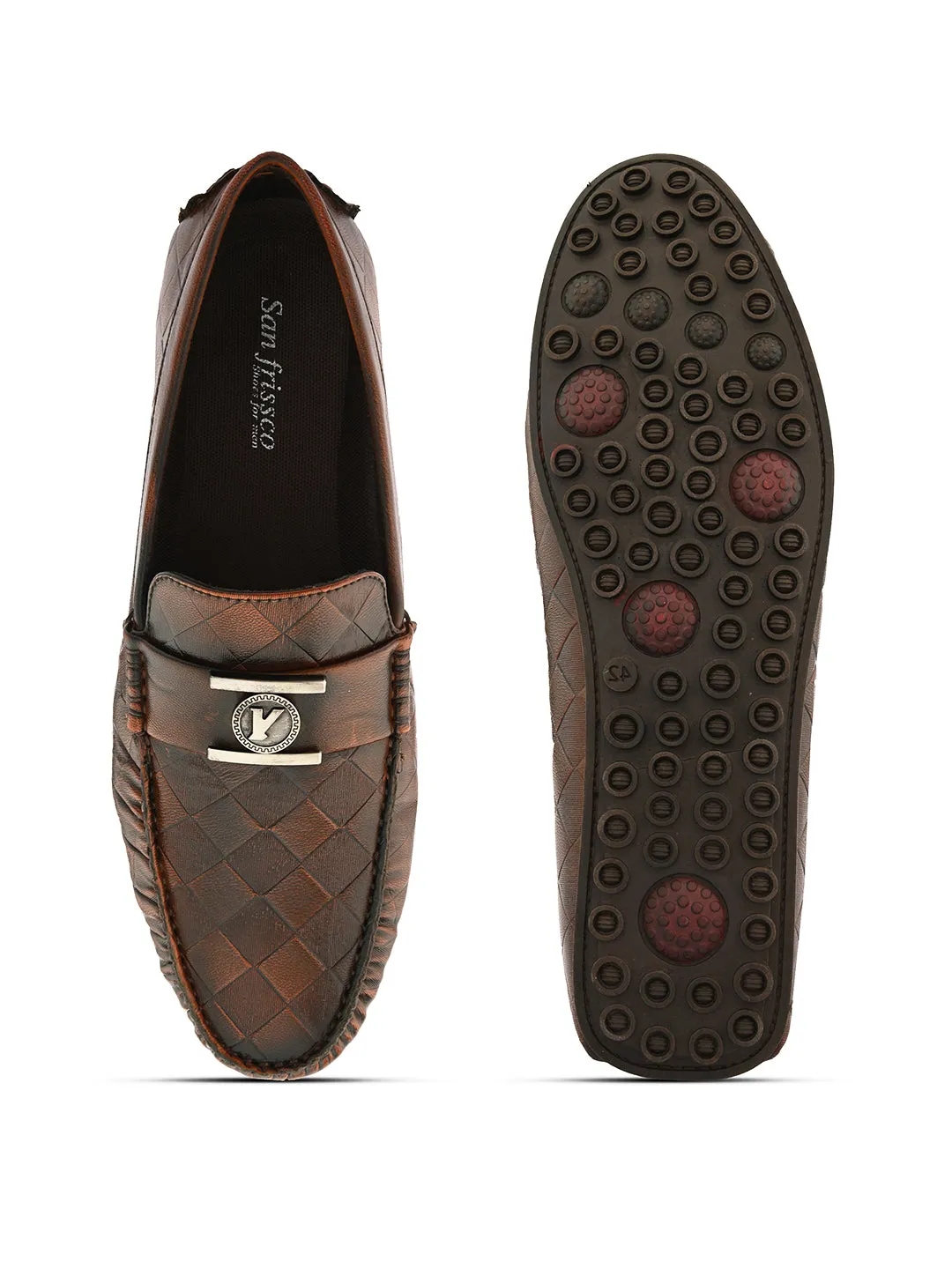 Newman Tan Driving Loafers