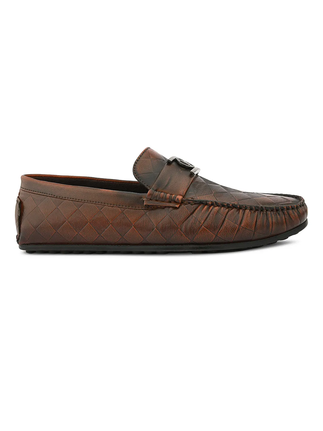 Newman Tan Driving Loafers