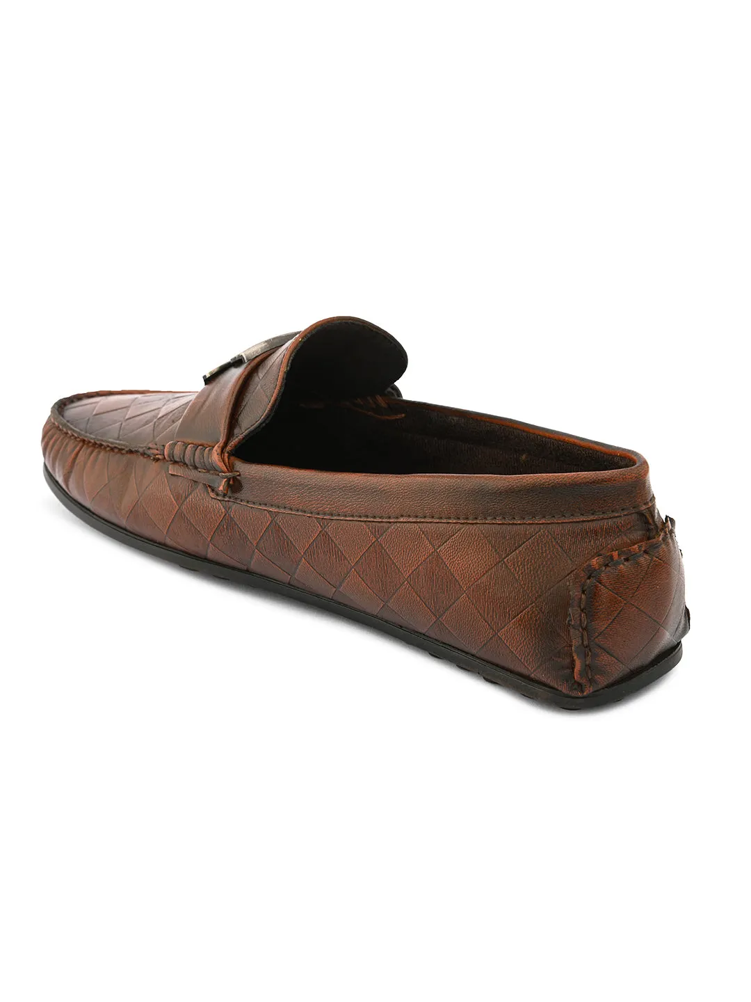 Newman Tan Driving Loafers