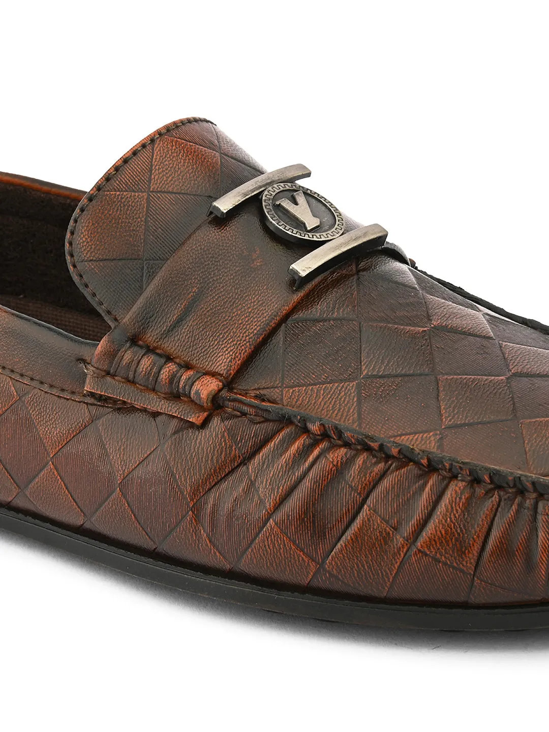 Newman Tan Driving Loafers