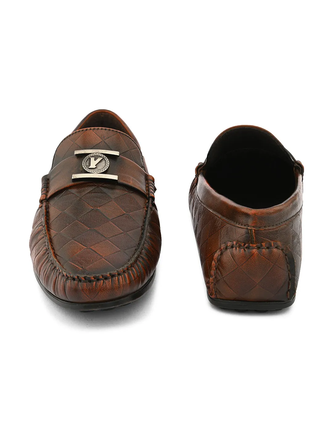 Newman Tan Driving Loafers