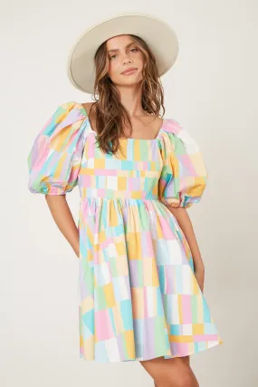 Oh Hello Spring Colorful Dress
