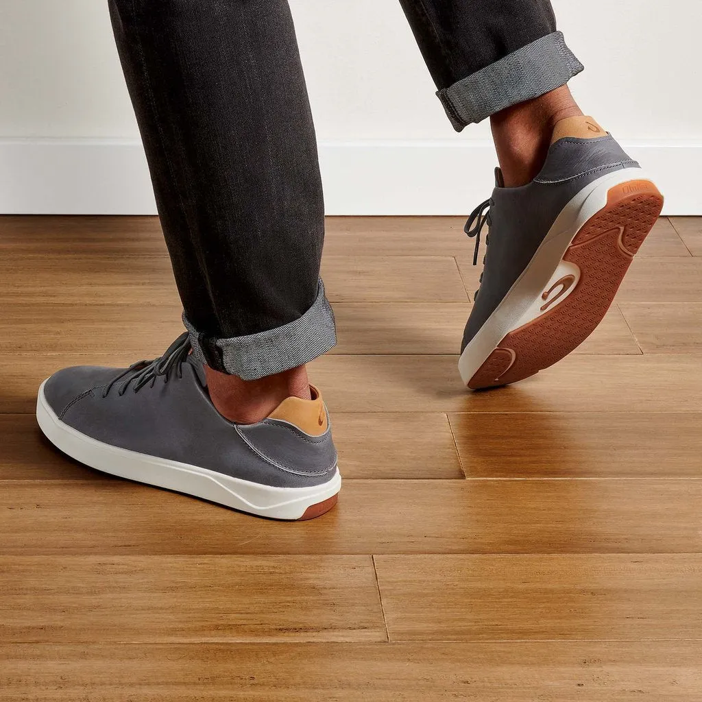OLUKAI LAE'AHI LI 'ILI MEN'S LEATHERS SNEAKERS