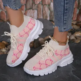 OrthoFit Lace-Up Walk Ease Breathable Shoes