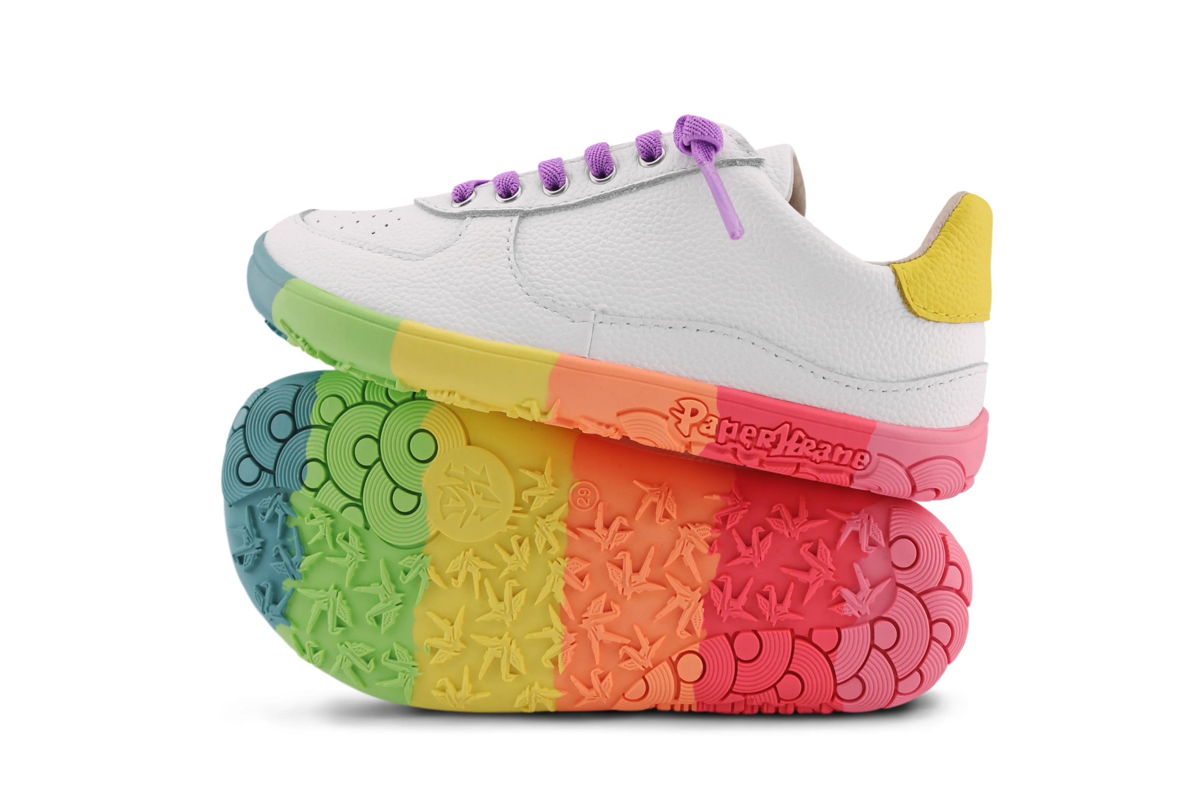 PaperKrane Kids Sneakers - Neon Lows Junior