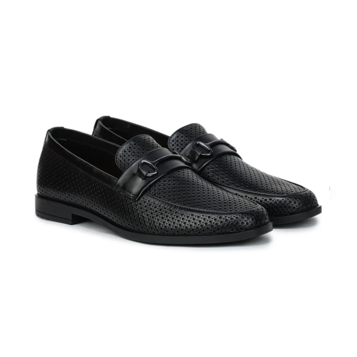 Perfectly Textured Loafers for Men- 9981