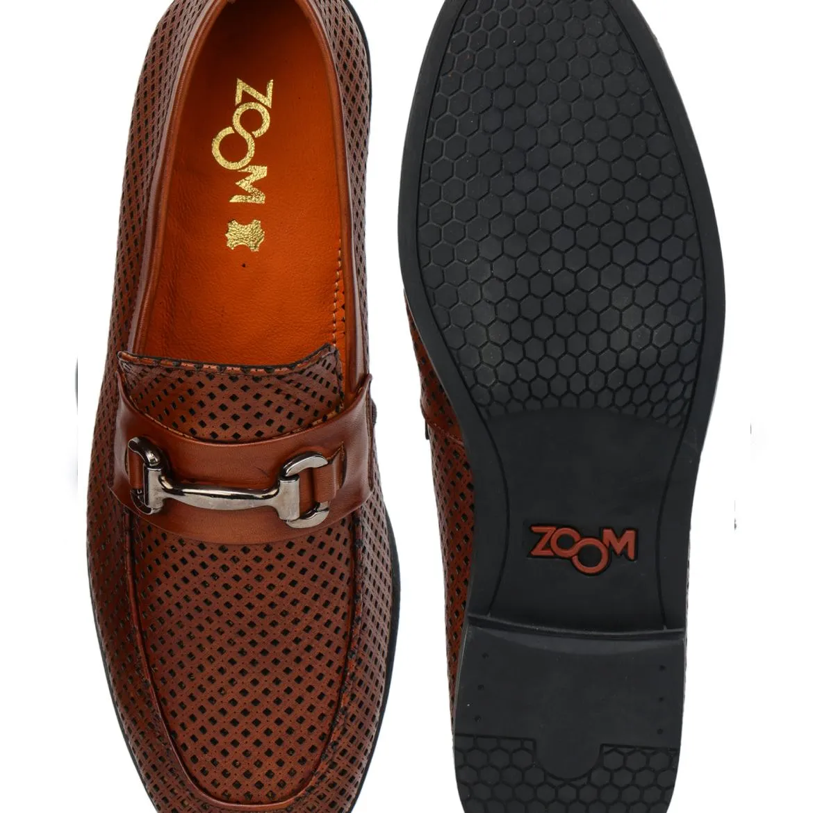 Perfectly Textured Loafers for Men- 9981