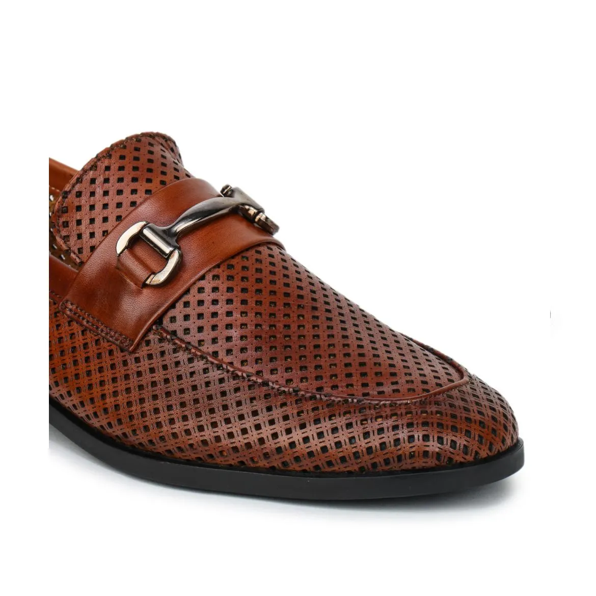 Perfectly Textured Loafers for Men- 9981
