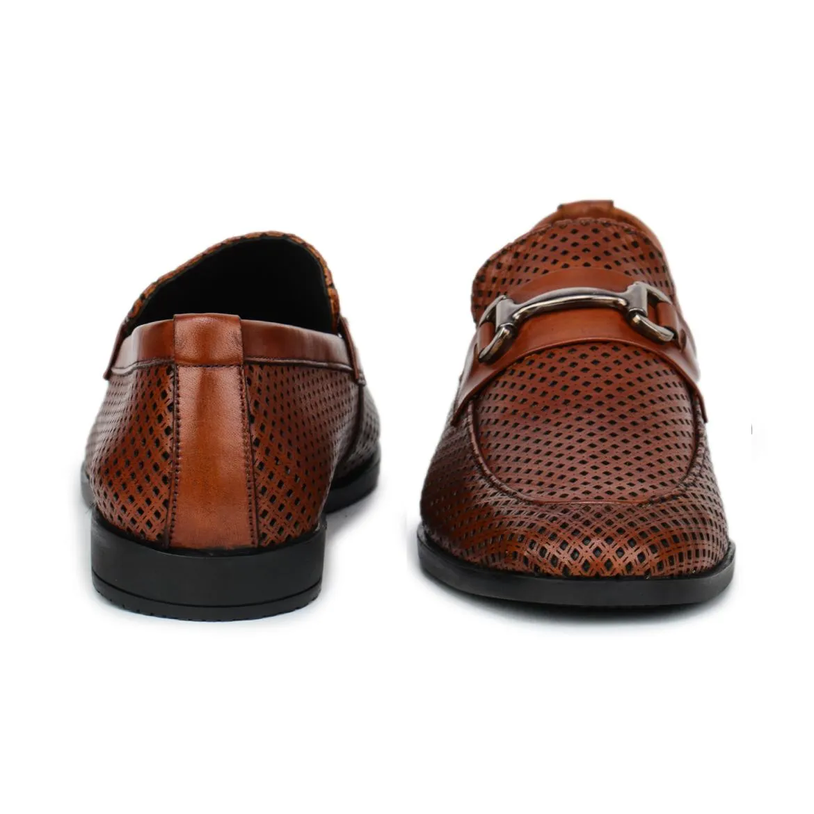 Perfectly Textured Loafers for Men- 9981