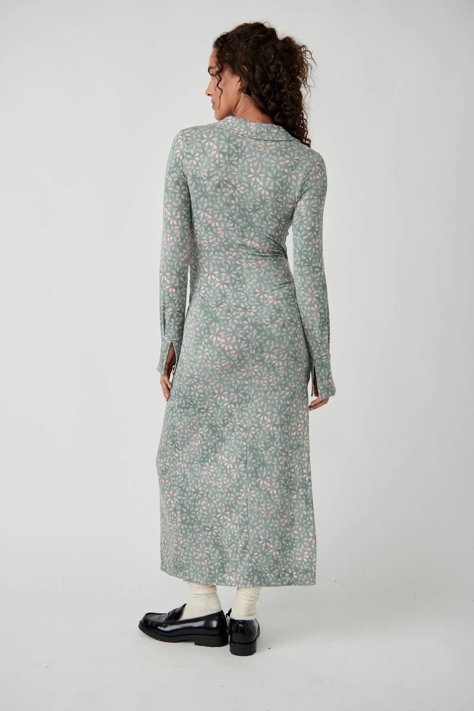 Shayla Wrap Midi (Mint Combo)